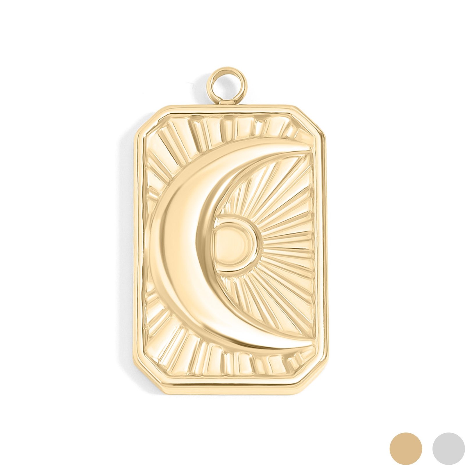 sunburst moon charm sunburst moon charm