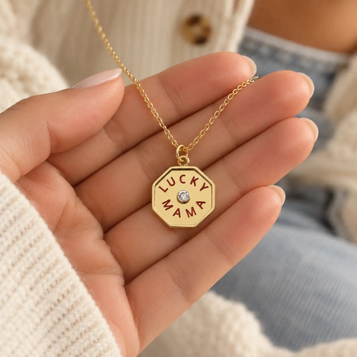 Lucky Mama Frequency Charm by Vibe Collective Lucky Mama Frequency Charm