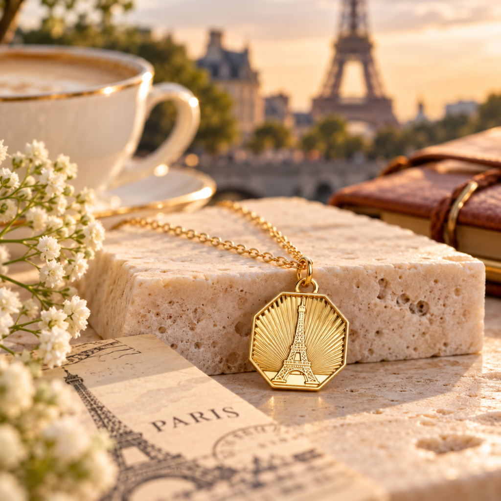 Parisian Eiffel Tower Frequency Charm